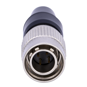 AR10A7+4+ - 4 pin DC male connector – crimp style