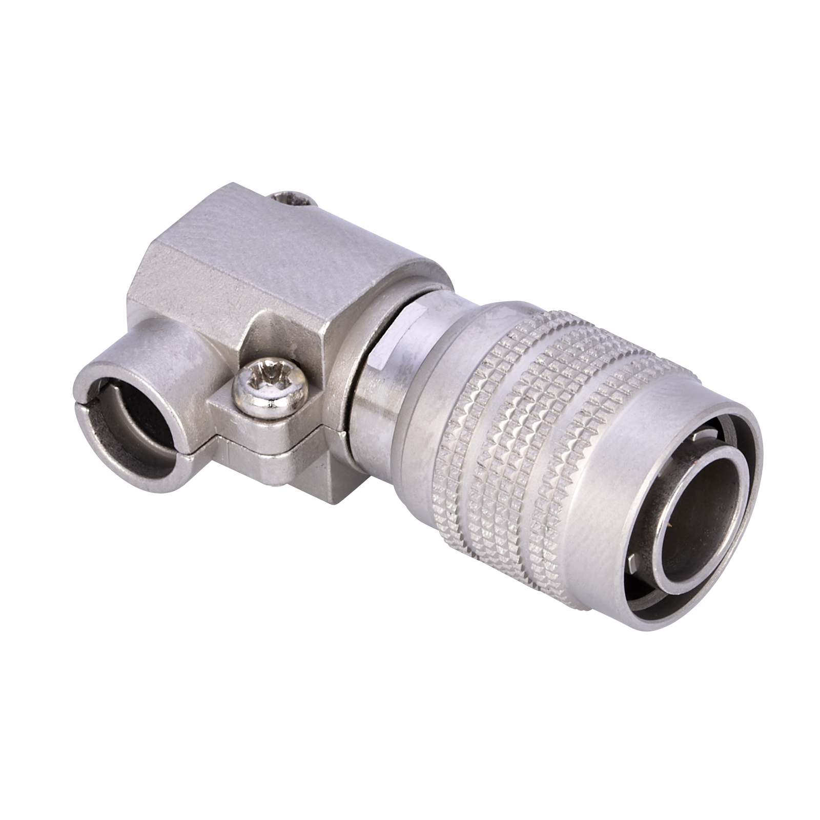 AR10ARA7+4+ - Right angle style 4 pin DC male connector