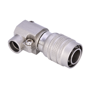 AR10ARA7+4+ - Right angle style 4 pin DC male connector
