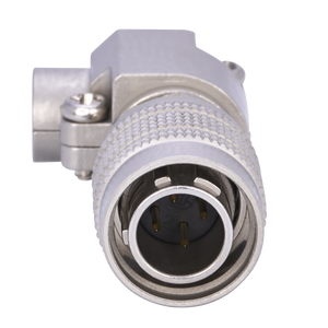 AR10ARA7+4+ - Right angle style 4 pin DC male connector