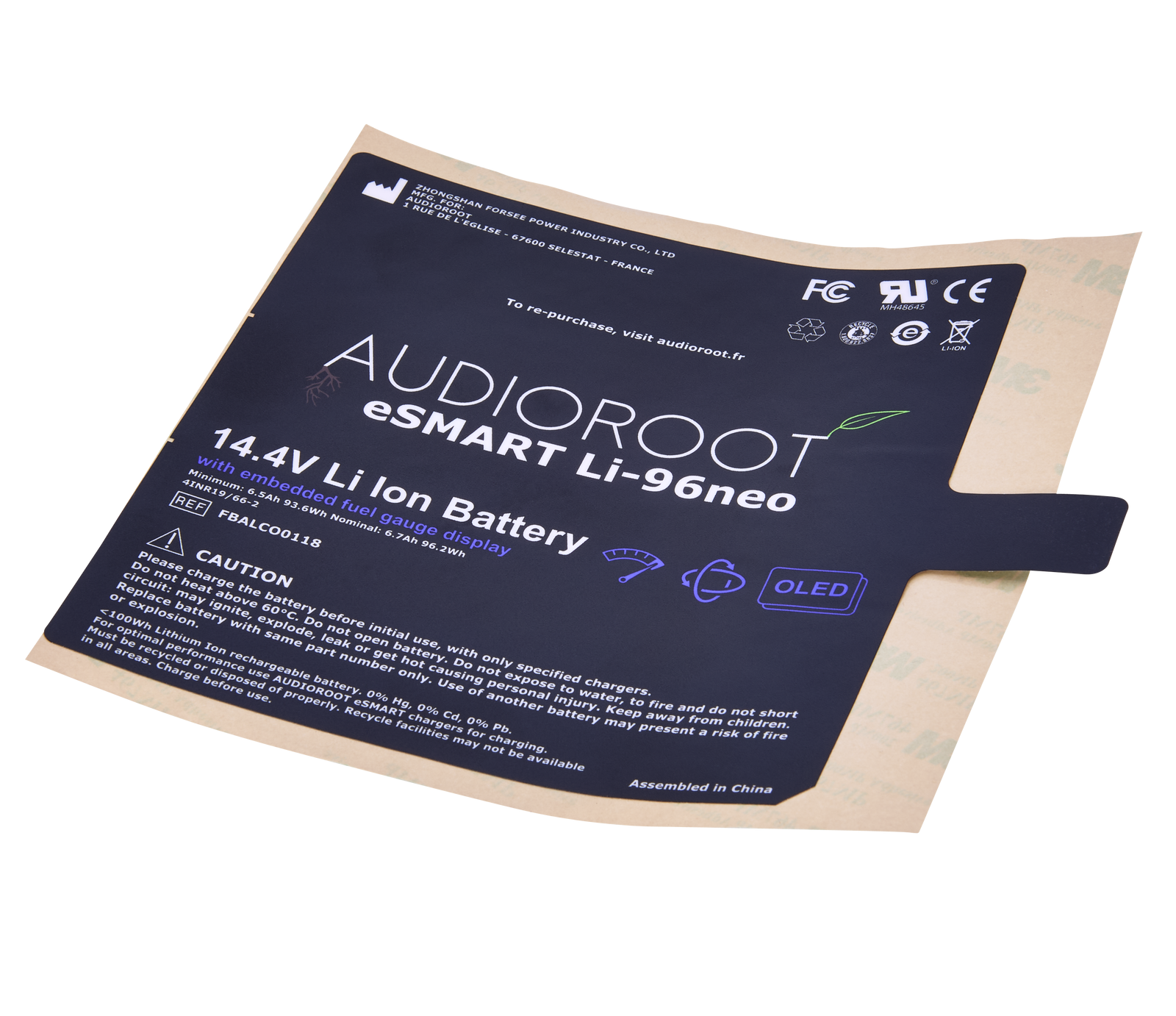 Li-96neo replacement label