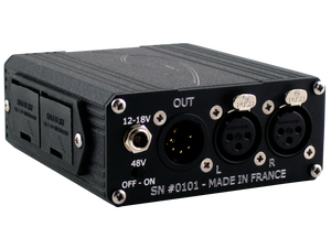Femto microphone preamp