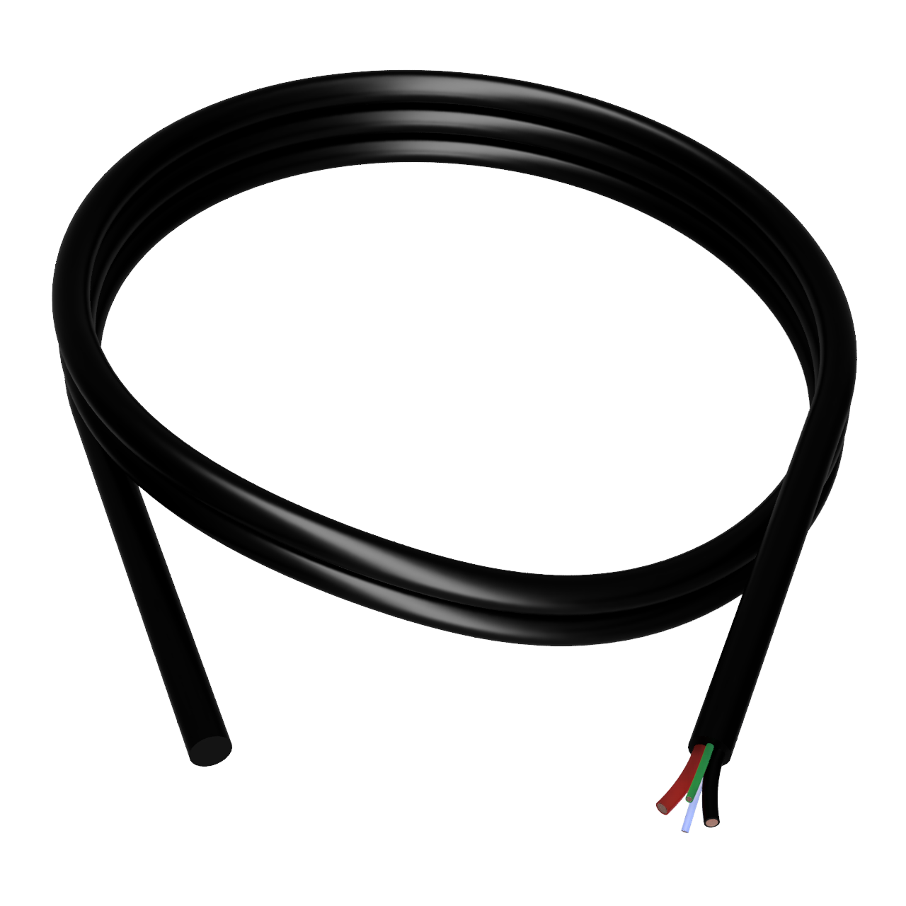 4 conductor bulk cable for telemetry cable assembling