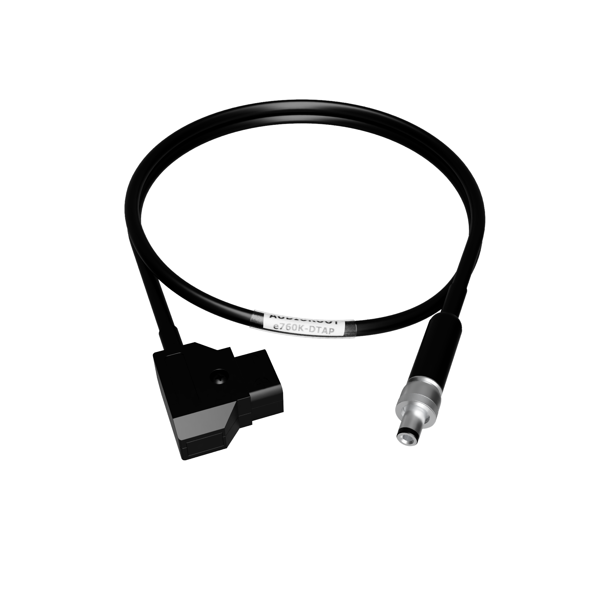 e760K-DTAP - Switchcraft 760K to D-TAP battery connector