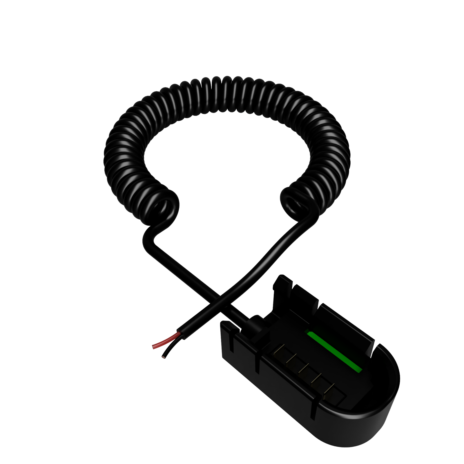 eCOIL-OUT battery output w/ coiled cable