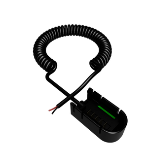 eCOIL-OUT battery output w/ coiled cable