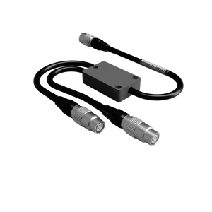 eHRS4-2X-HRS4J - Hirose 4 pin male to 2 x Hirose 4 pin female socket Y splitter cable