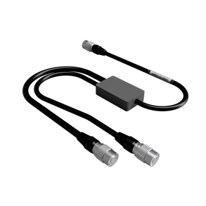 eHRS4-2X-HRS4 - Hirose 4 pin male to 2 x Hirose 4 pin male plug Y splitter cable