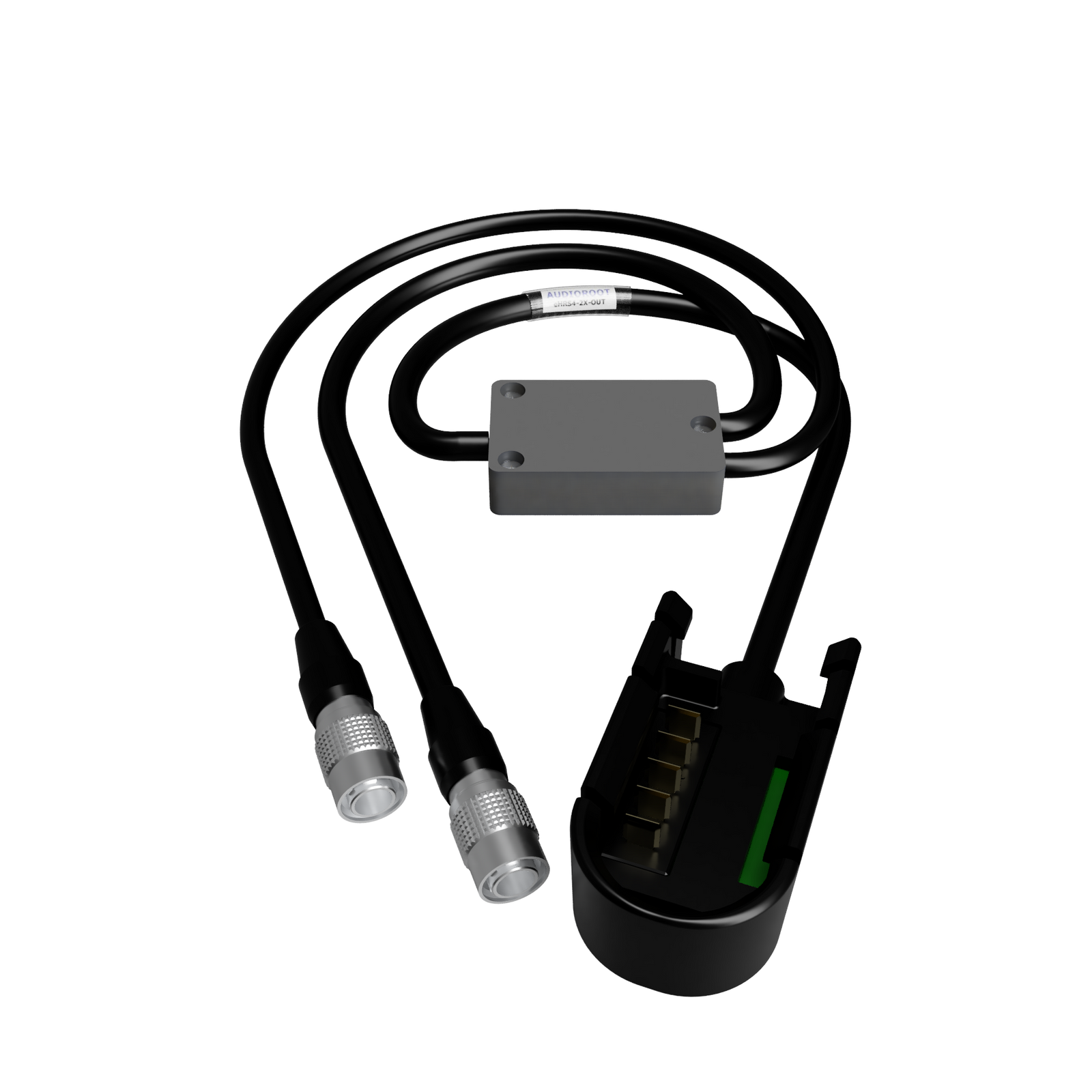 eHRS4-2X-OUT  - battery output cable - w/ 2 x HRS4M connectors - w/o telemetry