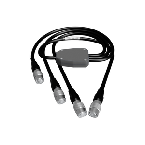 eHRS4-3X-HRS4 - Hirose 4 pin male to 3 x Hirose 4 pin male plug splitter cable