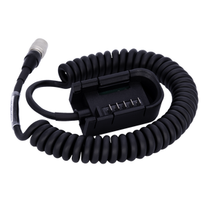 eCOIL-OUT battery output w/ coiled cable