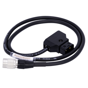 eHRS4-DTAP - Hirose 4 pin male to D-TAP battery connector