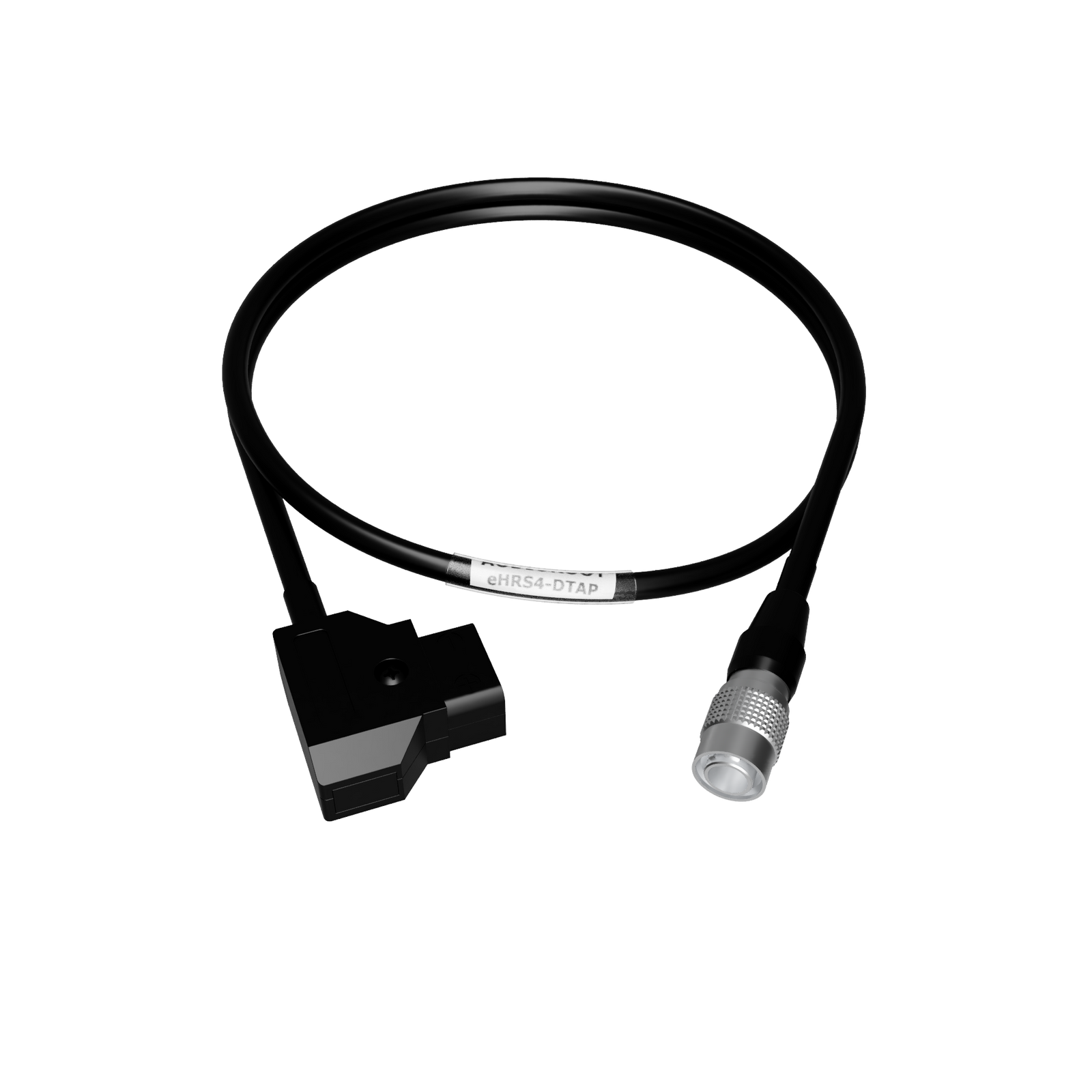 eHRS4-DTAP - Hirose 4 pin male to D-TAP battery connector