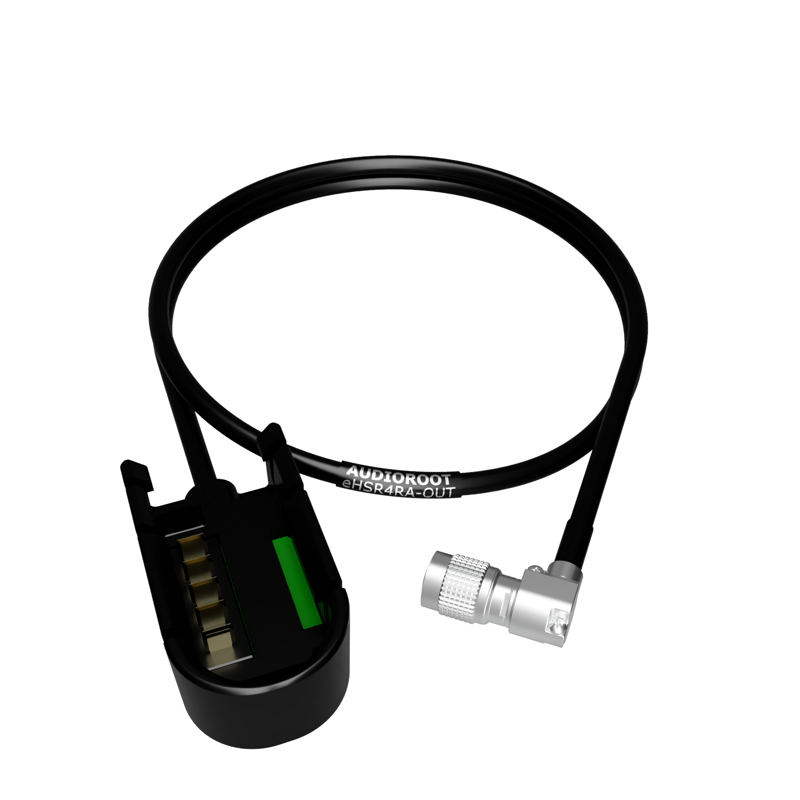 Right angle HRS4 battery output cable
