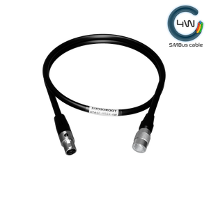 eTA4F-HRS4 - Hirose 4 pin male to Switchcraft TA4F power cable