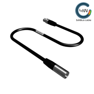 eTA4F-TA4M-4W - Switchcraft TA4F to TA4M power cable - w/ telemetry