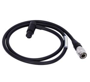 eTA4FR/A-HRS4 - Hirose 4 pin male to Switchcraft TA4F right angle power cable