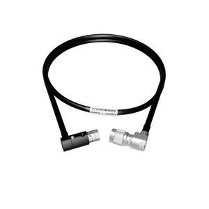 eTA4FR/A-HRS4R/A - Hirose 4 pin male right angle to Switchcraft TA4F right angle power cable