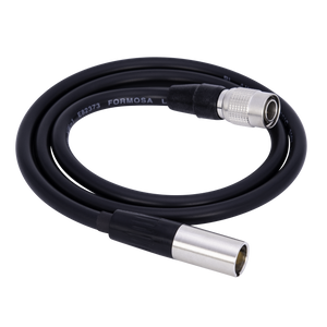 eTA4M-HRS4-4W - Hirose 4 pin male to Switchcraft TA4M power cable - w/ telemetry
