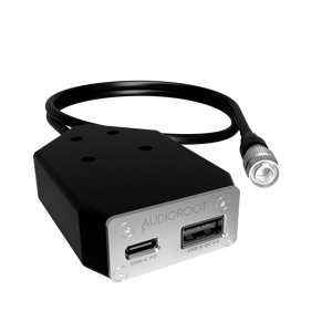 eUSB-C-HRS4 - 10-24V Hirose to USB type C converter with Power Delivery + USB QC 3.0