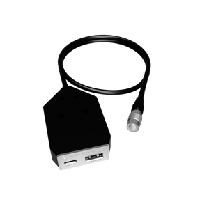 eUSB-C-HRS4 - 10-24V Hirose to USB type C converter with Power Delivery + USB QC 3.0