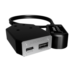 eUSB-C-OUT - 10-24V smart battery cup to USB type C converter with Power Delivery + USB QC 3.0