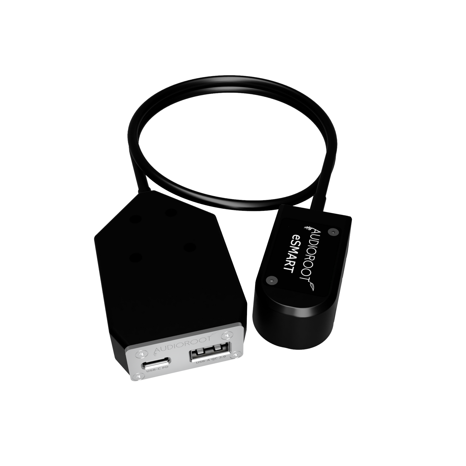 eUSB-C-OUT - 10-24V smart battery cup to USB type C converter with Power Delivery + USB QC 3.0