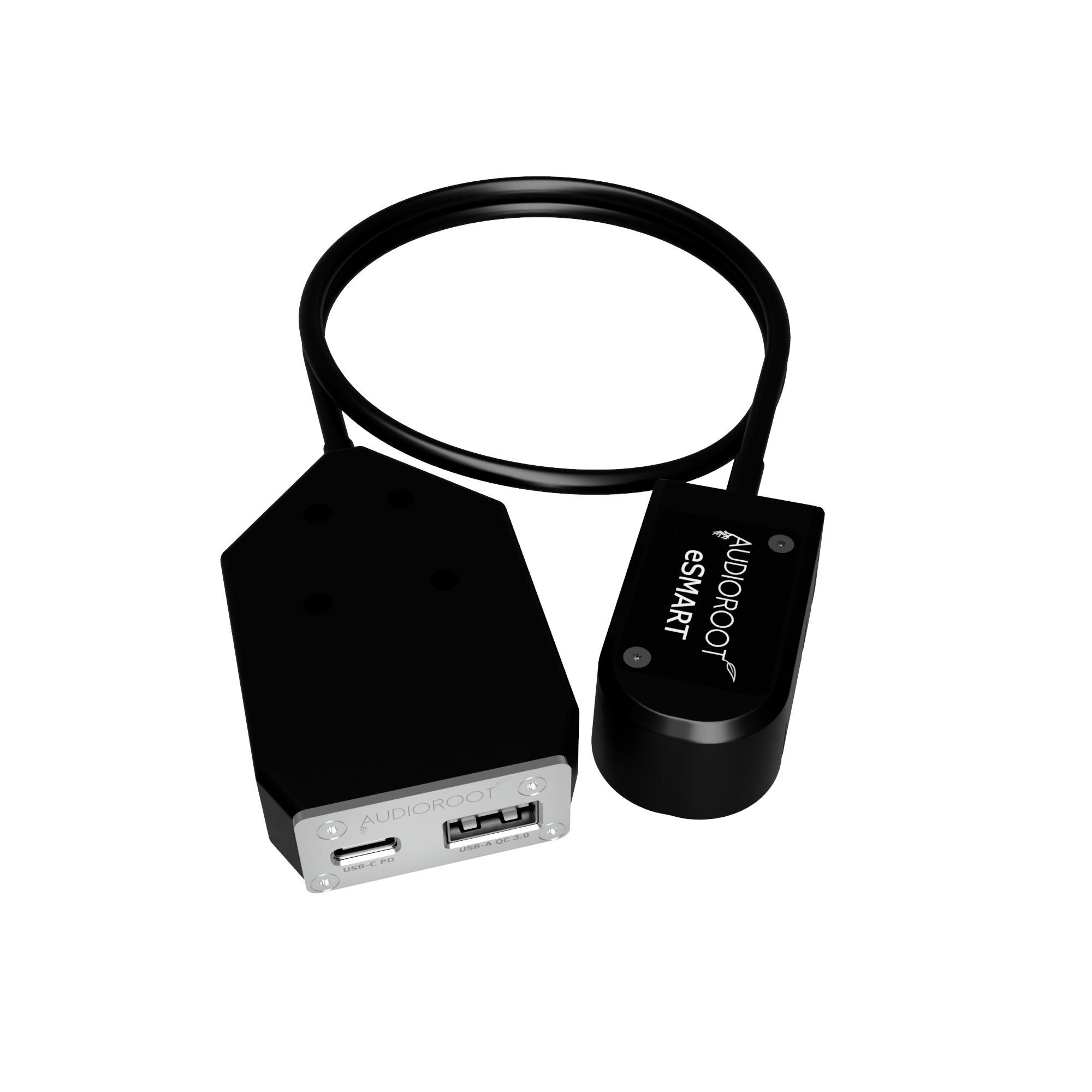 eUSB-C-OUT - 10-24V smart battery cup to USB type C converter with Power Delivery + USB QC 3.0
