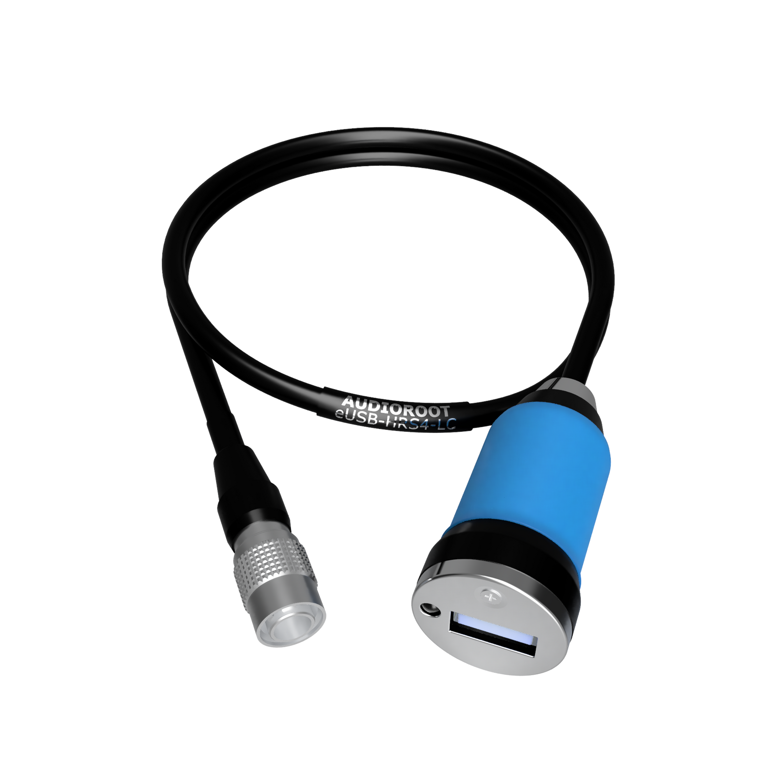 eUSB-HRS4-LC - 12-24V Hirose USB 1000mA non-isolated power converter/adapter