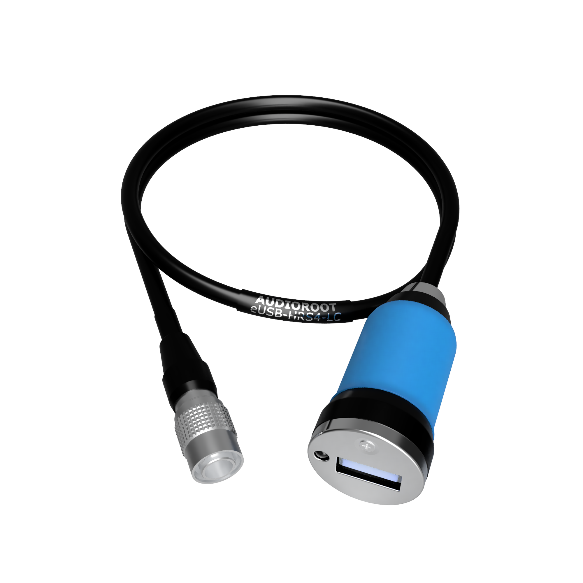 eUSB-HRS4-LC - 12-24V Hirose USB 1000mA non-isolated power converter/adapter