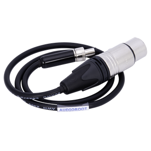 eXLR4-760K - XLR 4 pin female to Switchcraft 760K power cable