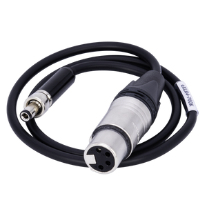 eXLR4-760K - XLR 4 pin female to Switchcraft 760K power cable