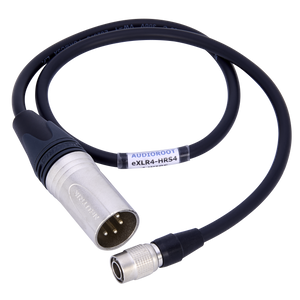 eXLR4-HRS4-4W - XLR4M to HRS4 power cable - w/ telemetry