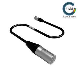 eXLR4-HRS4-4W - XLR4M to HRS4 power cable - w/ telemetry