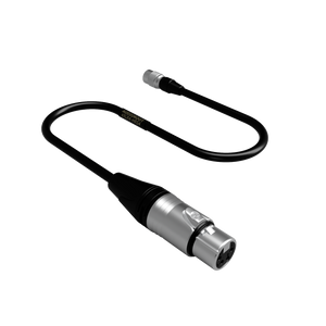 eXLR4-HRS4 - XLR 4 pin female to Hirose 4 pin male power cable