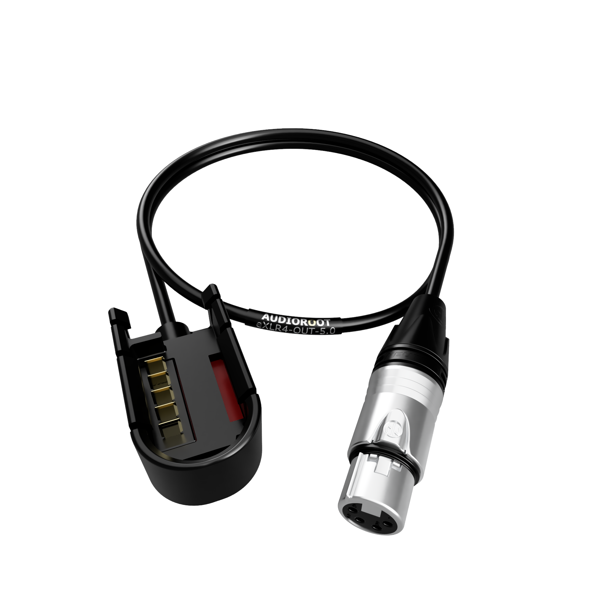 eXLR4-OUT-5.0 - current limited battery output cable