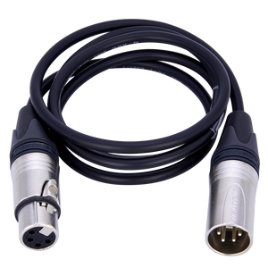 eXLR4-XLR4-4W - XLR4M to XLR4F power cable - w/ telemetry