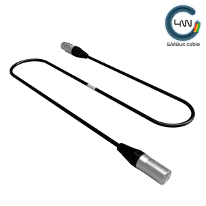 eXLR4-XLR4-4W - XLR4M to XLR4F power cable - w/ telemetry