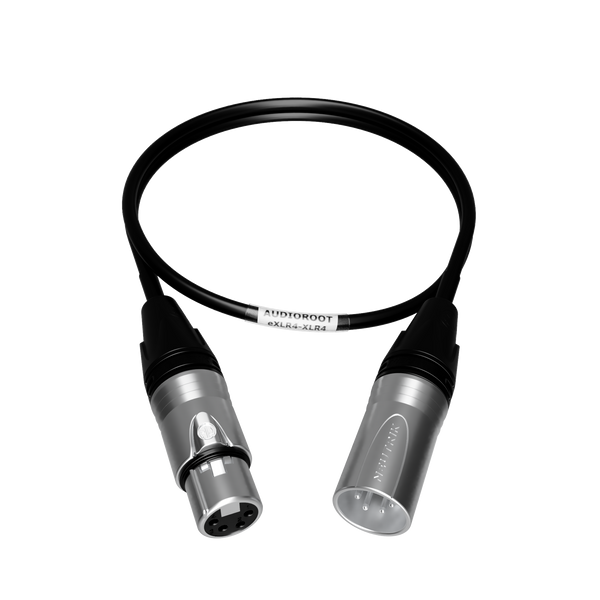 eXLR4-XLR4 - XLR 4 pin female to XLR 4 pin male power cable