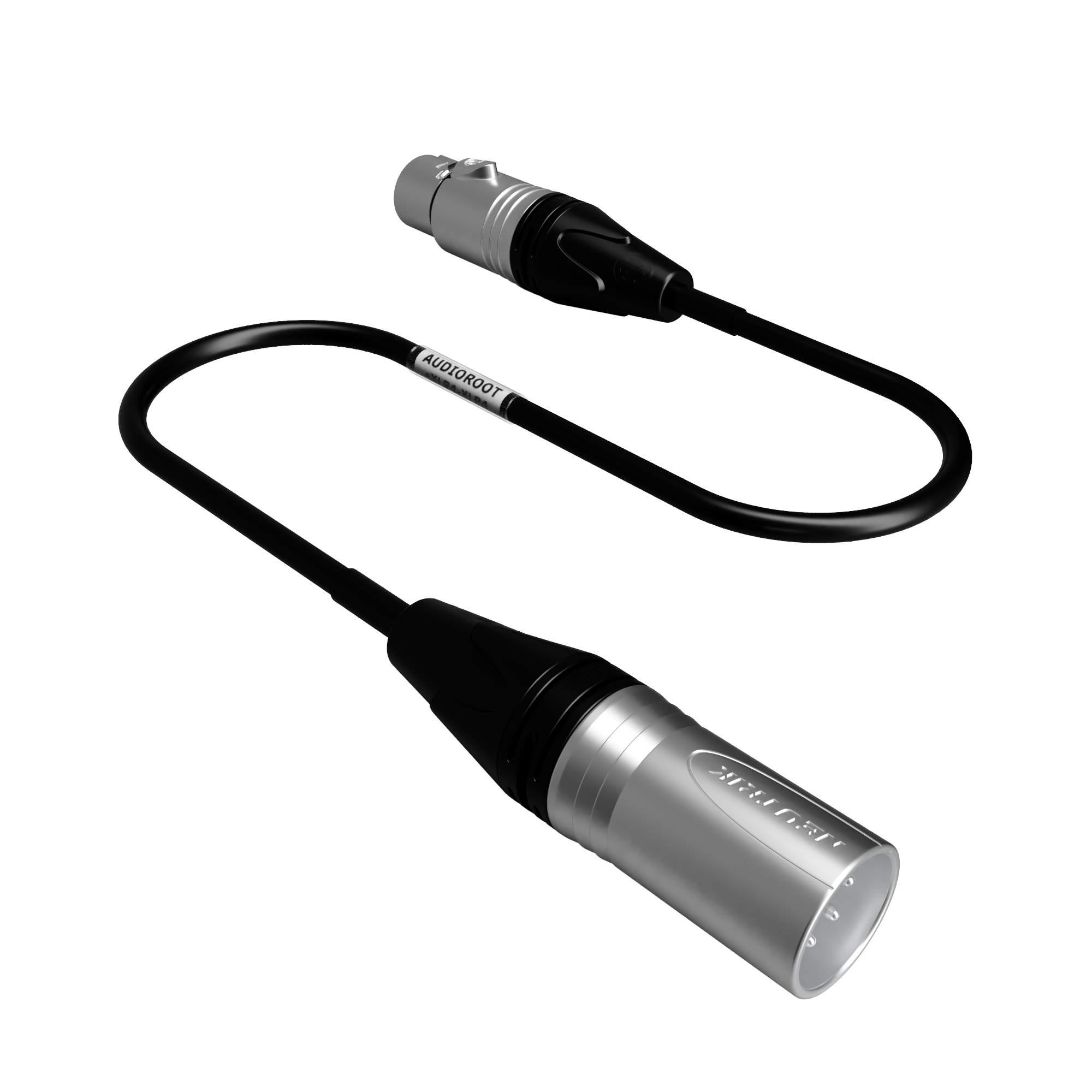 eXLR4-XLR4 - XLR 4 pin female to XLR 4 pin male power cable eXLR4-XLR4 - XLR 4 pin female to XLR 4 pin male power cable
