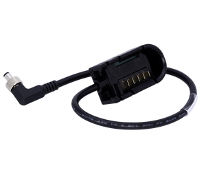 eZAXSH-OUT battery output cable - w/ 760K R/A connector - w/o telemetry