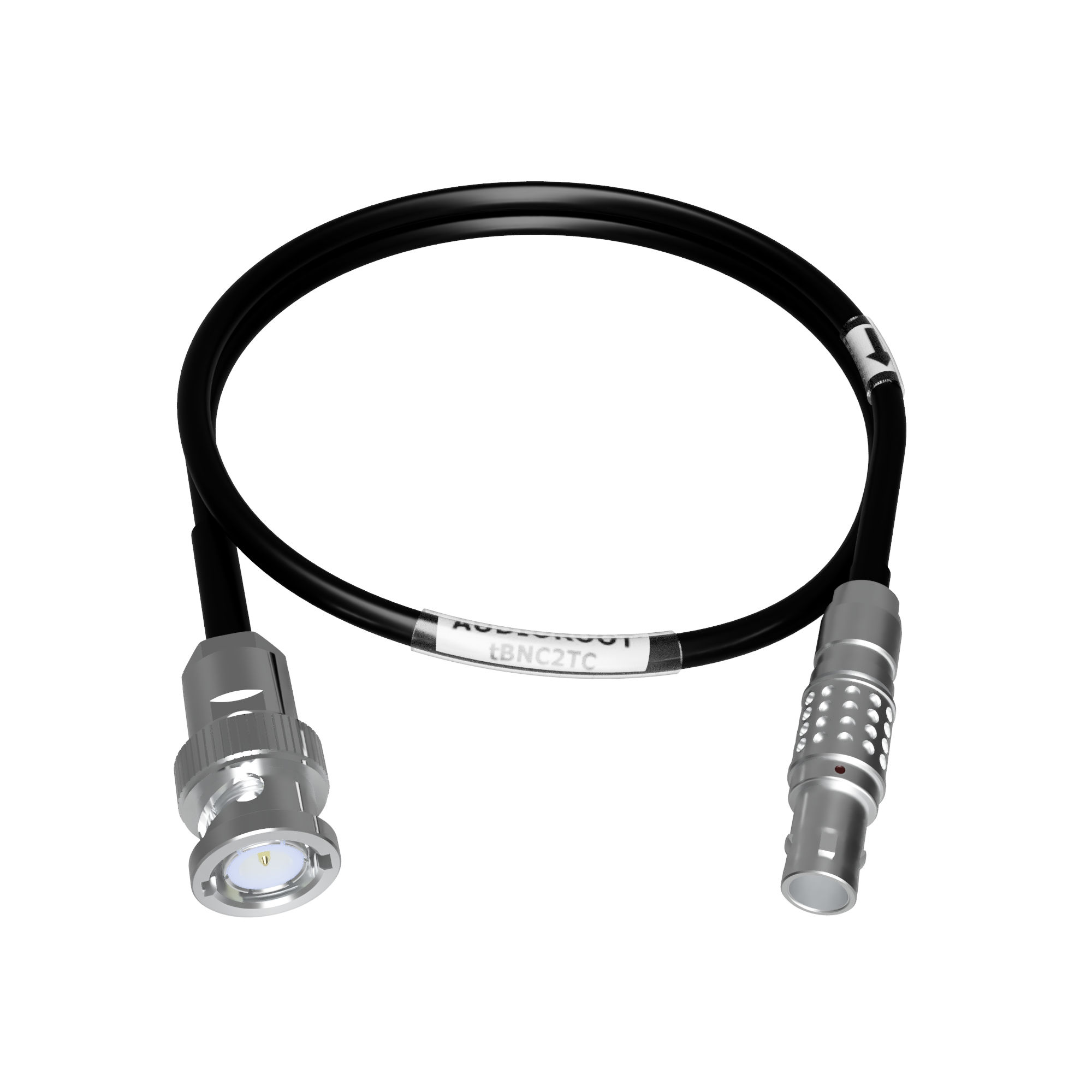tBNC2TC - BNC to 5 pin male Timecode cable