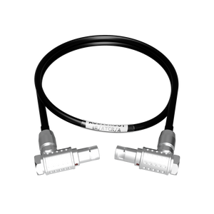 tR/ATCR/A - 5 pin male right angle to 5 pin male right angle Timecode cable