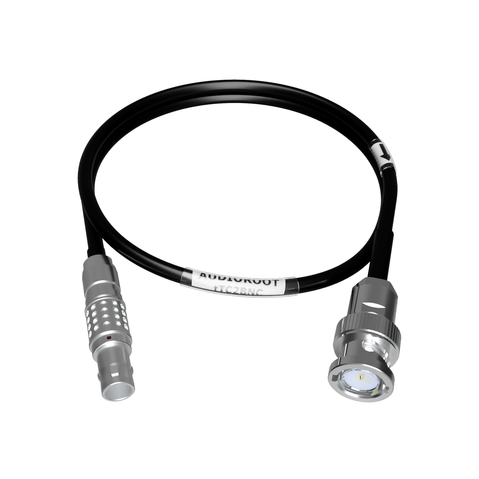 tTC2BNC - 5 pin male TC to BNC Timecode cable